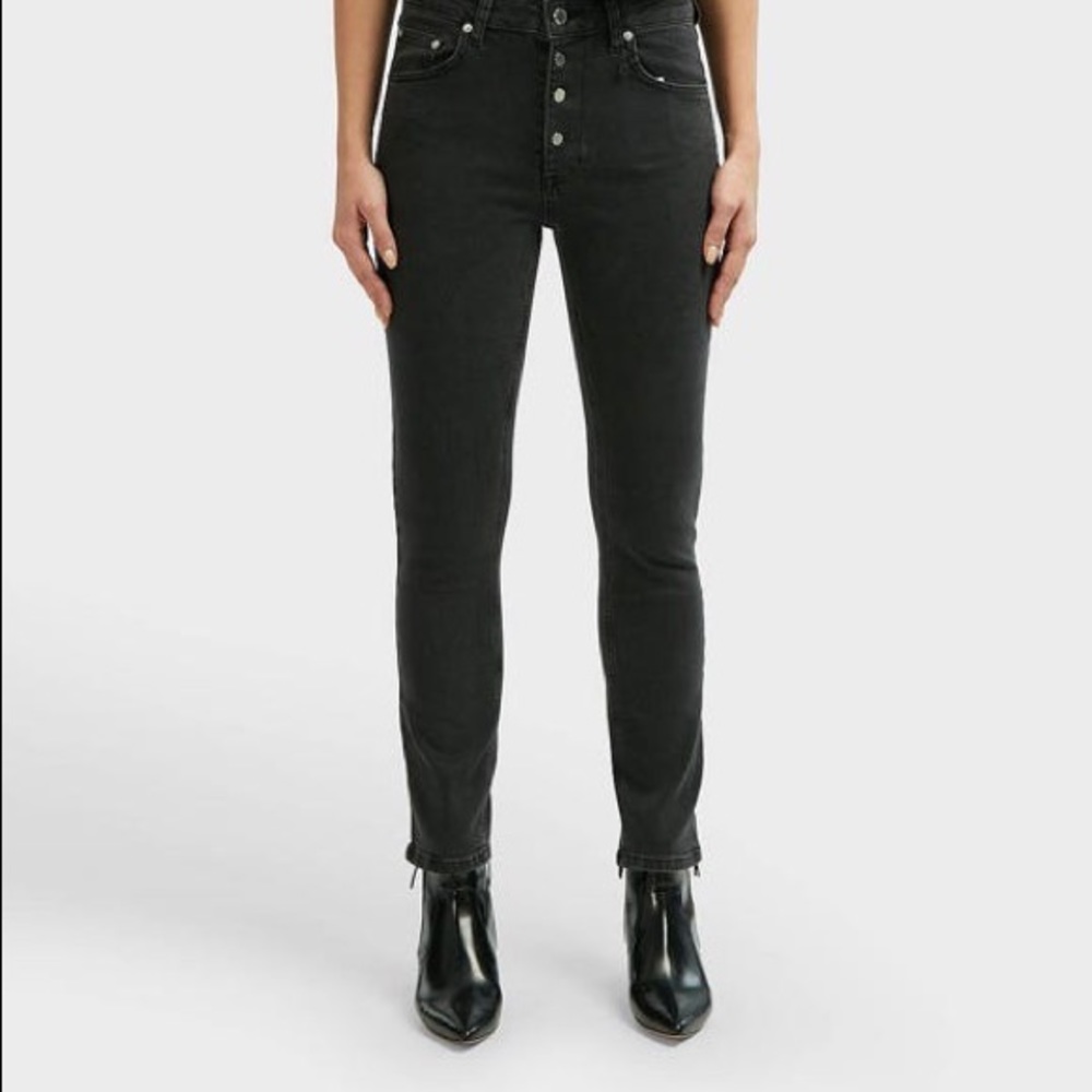 NWT anine bing size 25 high rise denim